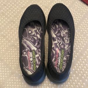 Womens Skechers Memory Foam Flats